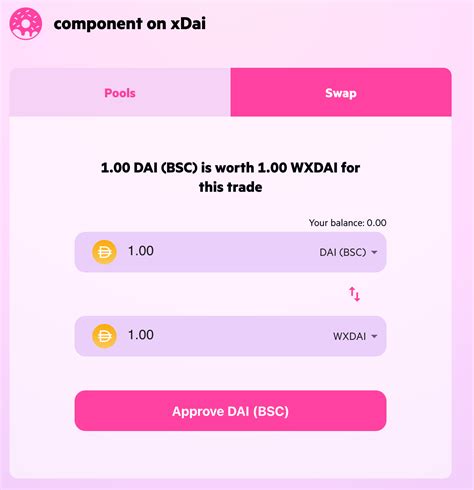 xdai swap.